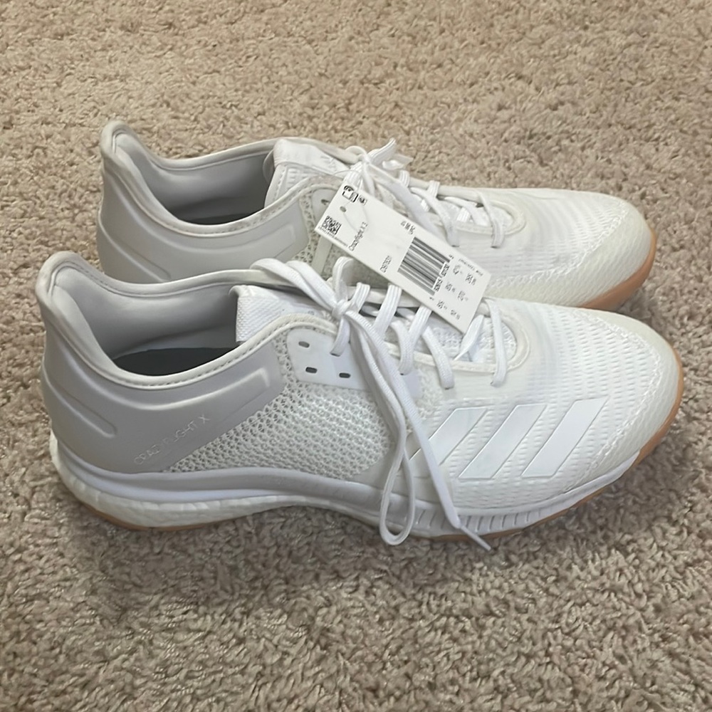 Adidas Crazyflight X3 WhiteGum Womens Volleyball Shoes. NWT
